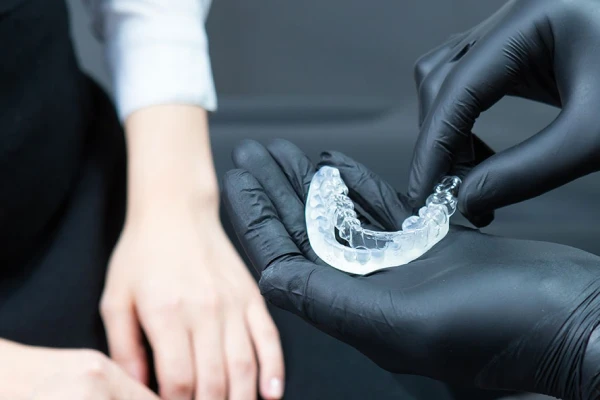 ホームホワイトニングの使用法の説明